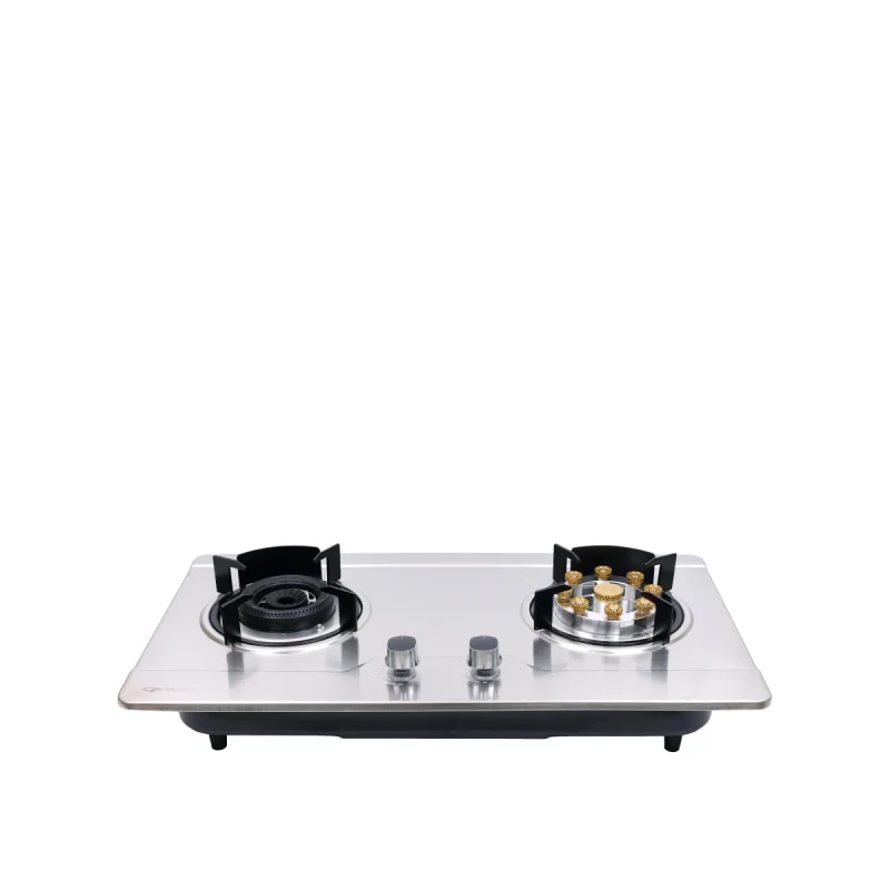 เตาแก๊ส แบบฝังหน้าสเตนเลส หัวเปลว-เทอร์โบ | รุ่น Q-5006
