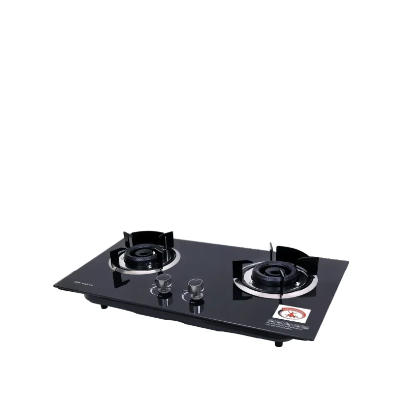 Alternative view of เตาแก๊ส แบบฝังหน้ากระจกหัวเปลวคู่ | รุ่น X-5100